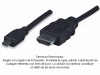 HDMI Macho a micro HDMI Macho, Blindado, Negro, 2 m